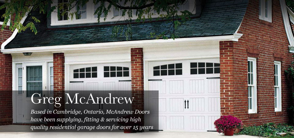 wooden garage doors